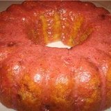 клубничный кекс
