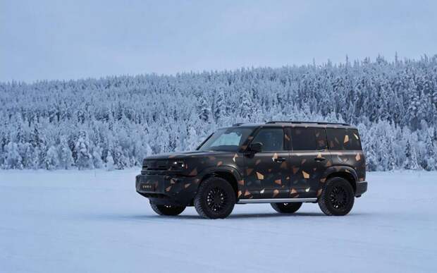 Конкурент Land Rover: Geely показала фото нового брутального внедорожника