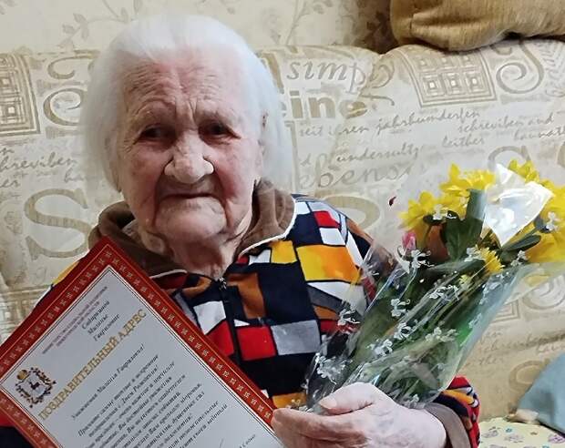 104-летие отметила Миланья Сибиркина из Дзержинска