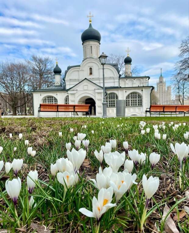 Весна в Москве