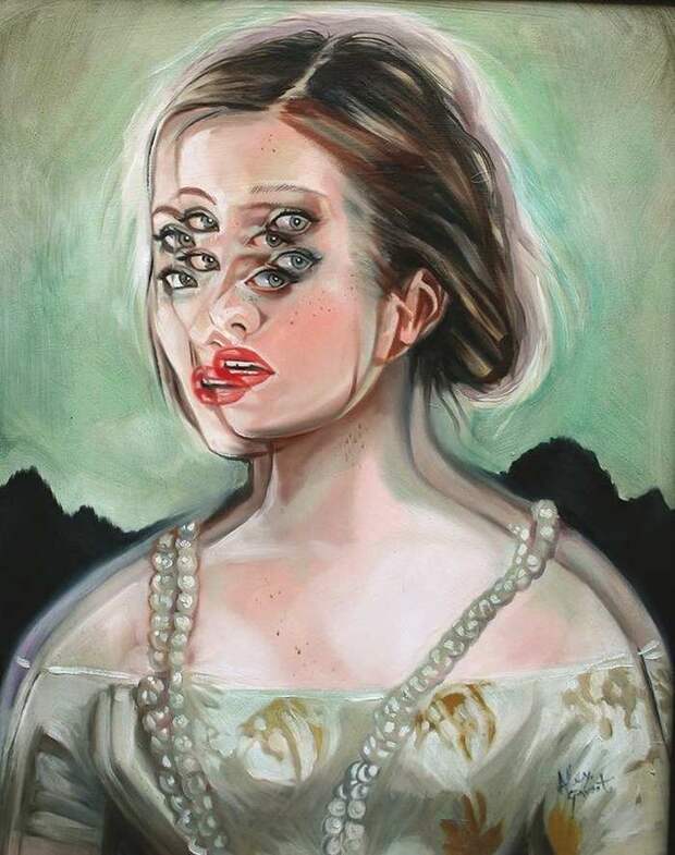 Королева двойных глаз. Alex Garant