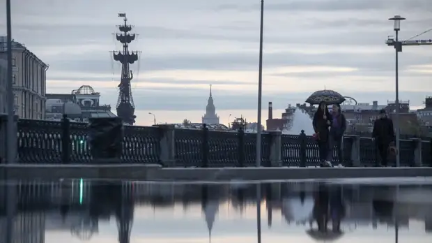 В Москве за сутки выпало около 40% месячной нормы осадков