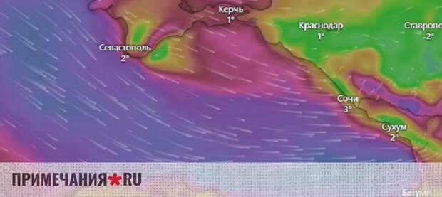 Черноморское побережье ждет экстремальный шторм
