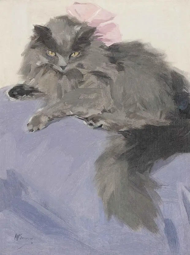 Художник Герберт Джеймс Ганн / Sir Herbert James Gunn (Шотландия, 1893-1964) и его картины