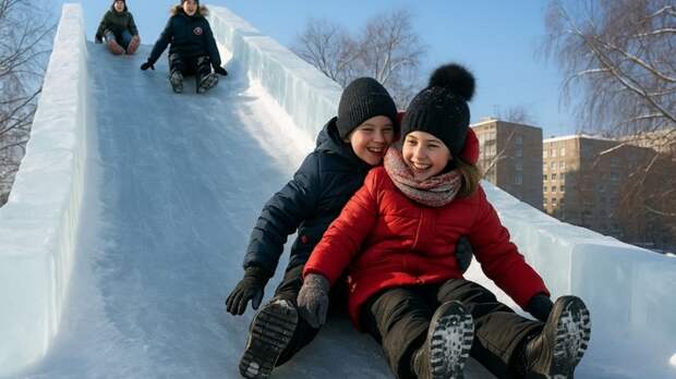 Жительница Бийска пожаловалась на снос горки, с которой каждый день катались дети