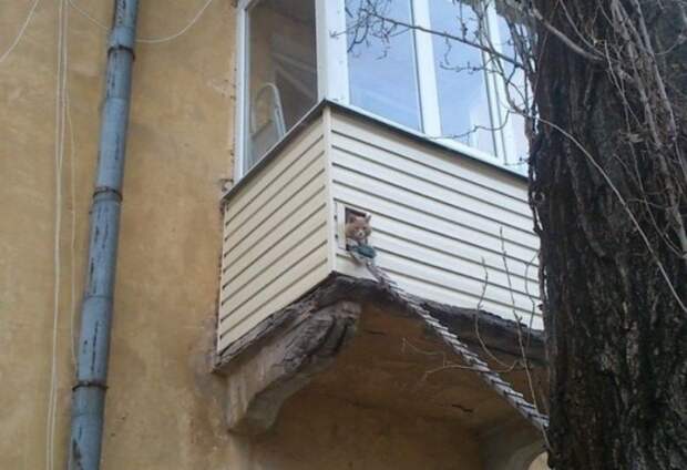 Да ну, на...! Или тайны российских балконов...(иногда 18+)