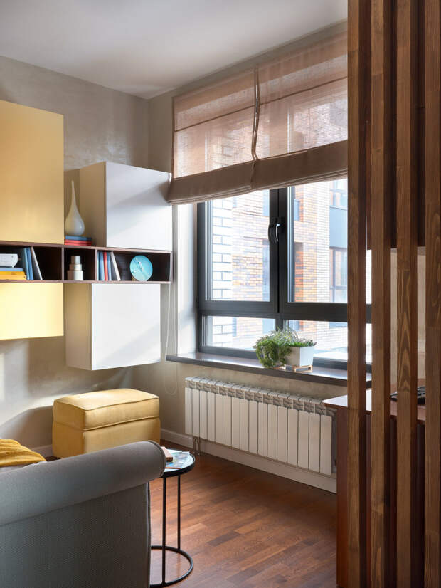 Как дизайнер превратила однушку 35 м² в светлую и просторную квартиру, в которой уместилось всё
