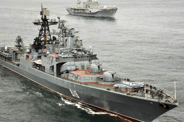 Мощь российского флота на видео
