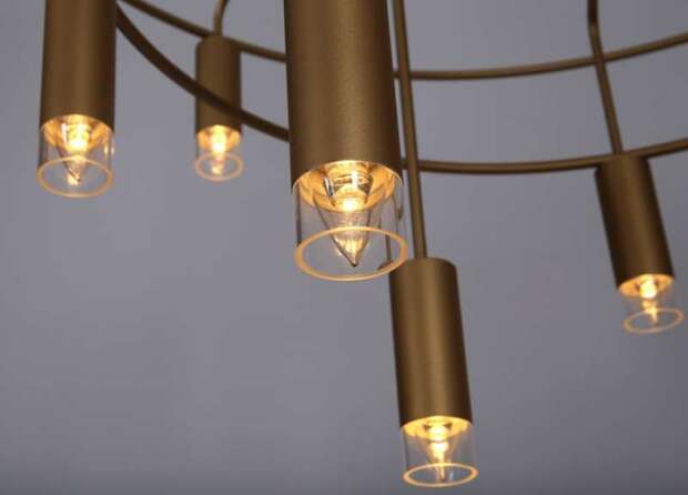 Дизайнерские светильники из латуни