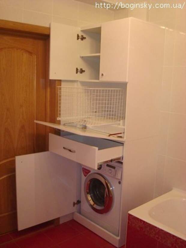 встроенная стиральная машина в ванной -... / Обстановка / Pinme.ru / Регина Пасюкова