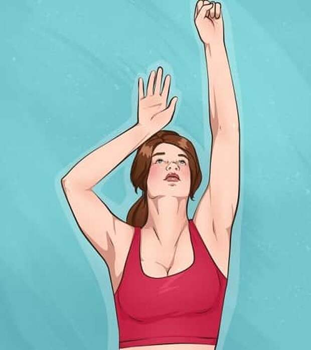 10 простых упражнений для красивых рук и подтянутой грyди 