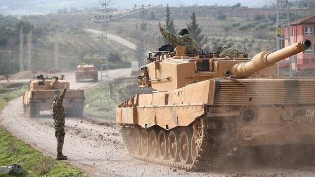 Минобороны Турции: Анкара выведет войска из Сирии в случае безопасности границ