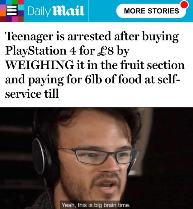 This is big brain time meme