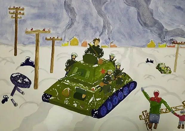 Российские военнослужащие в Приднестровье организовали конкурс детских работ