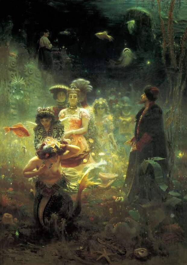 Репин - Садко. 1876