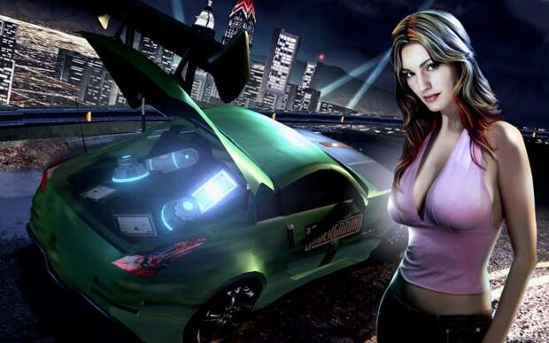 Реальные девушки из Need For Speed need for speed, nfs, авто, гонки, девушка, девушки, игра, компьютерные игры