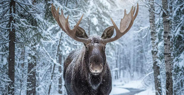 Подмосковье переживает нашествие 15 тысяч лосей