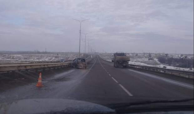 Серьёзное ДТП на трассе Донецк-Новотроицкое