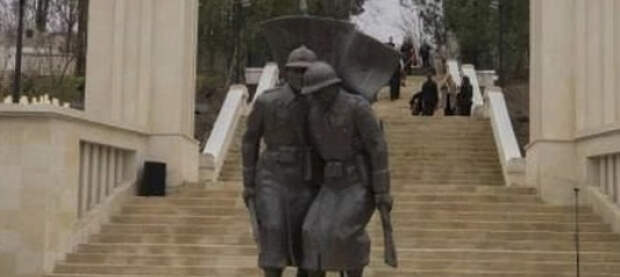 В Кишинёве открыли памятник румынам, которые воевали за Гитлера