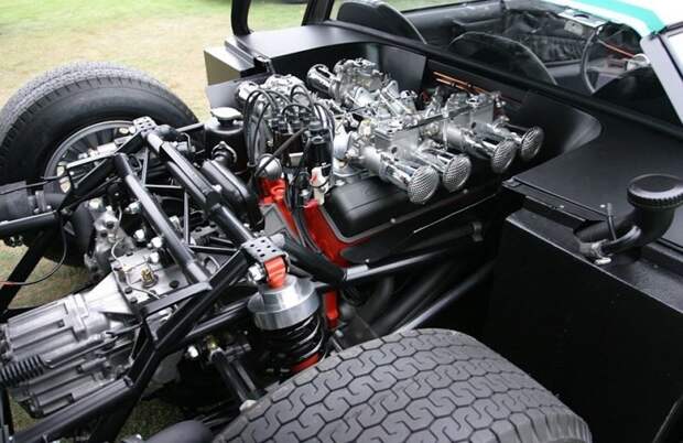 5,4-литровый двигатель от Chevrolet Corvette. Bizzarrini Manta, Джорджетто Джуджаро, авто, автодизайн, автомобили, аэродинамика, дизайнер