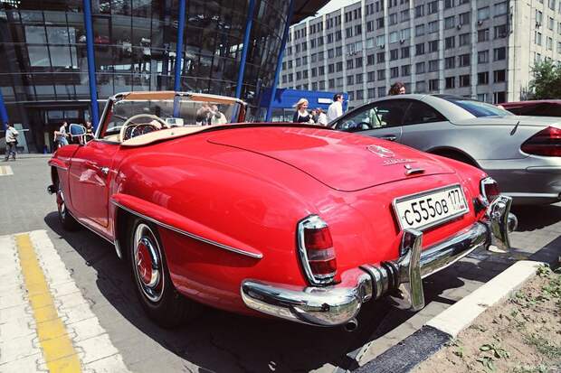 Mercedes-Benz Classic Day в Москве (57 фото)