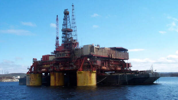 Морская нефтедобывающая платформа в Кольском заливе - ИноСМИ, 1920, 15.06.2022