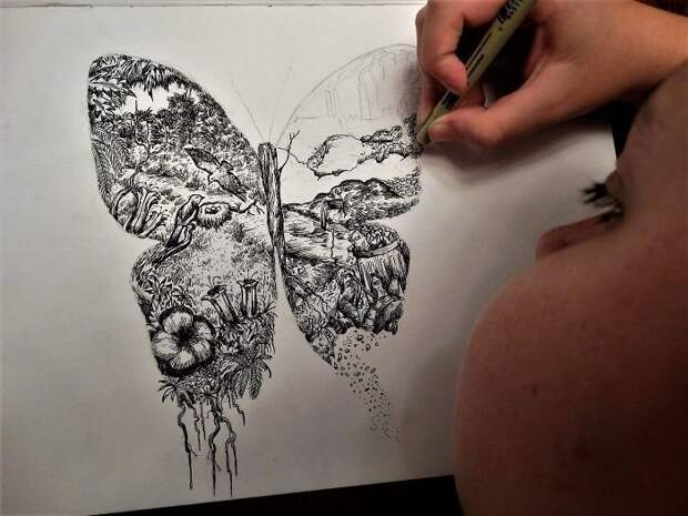 15-летний художник рисует животных с фотографической точностью Душан Кролица, анатомия, живопись, животные, икусство, как на фото, творчество, художник