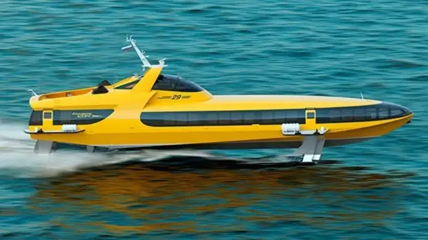 Первое пассажирское судно «Комета» ушло в рейс в Севастополе