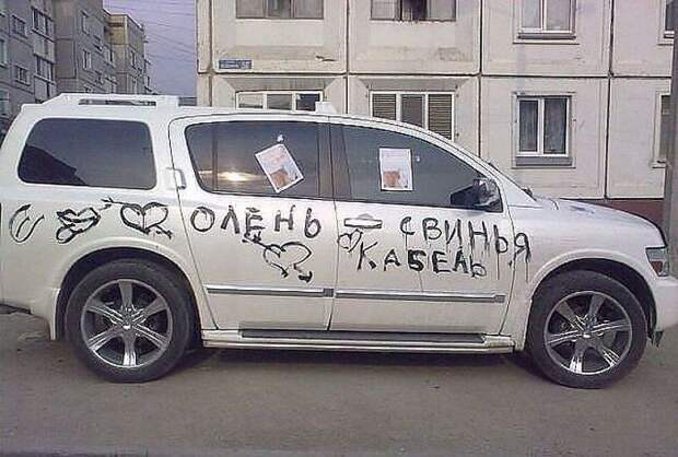 автомобиль, месть