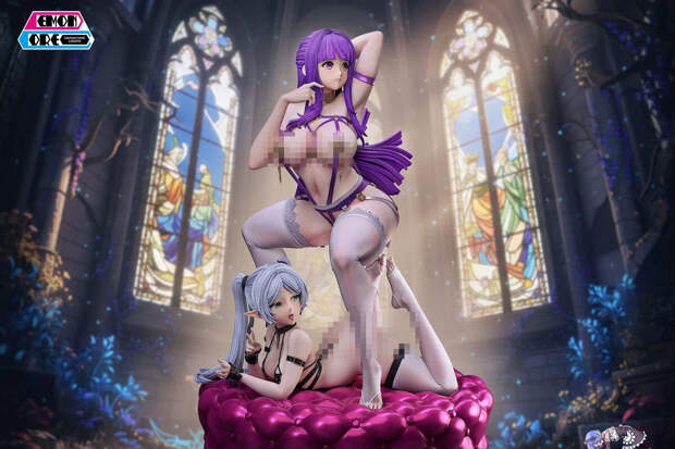 У Фрирен и Ферн из аниме "Фрирен" появится новая эротическая фигурка