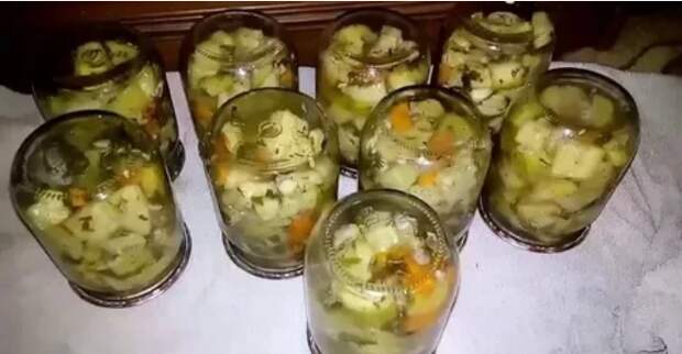 Кабачки на зиму со вкусом белых грибов, моя семья в восторге