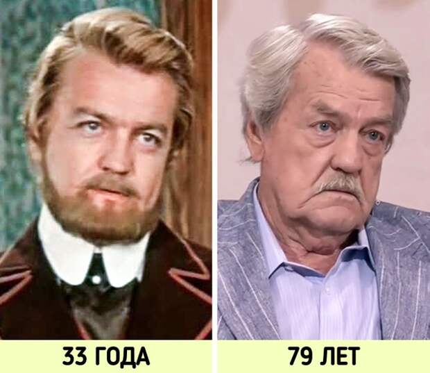 Как изменились советские актёры, которых мы помним совсем молодыми