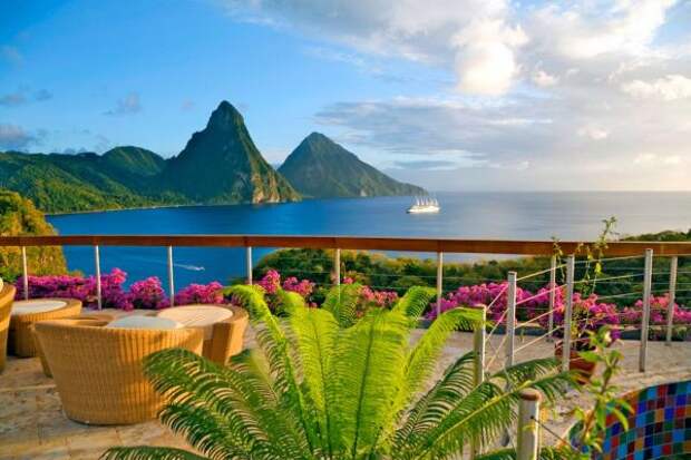 Отель JadeMountain, Сент-Люсия