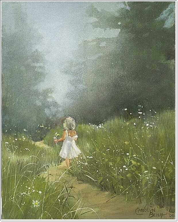 Художница Carolyn Blish 