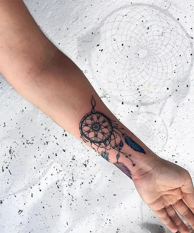 Ловец снов тату: 15 интересных идей, на которые стоит обратить внимание