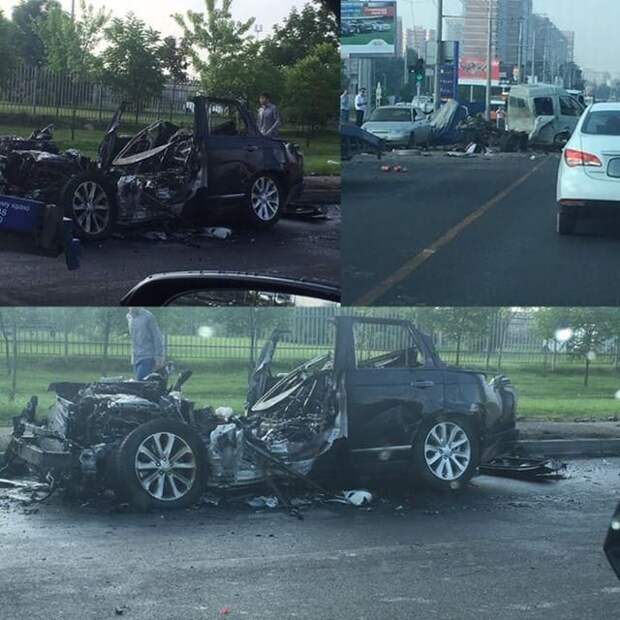 В Краснодаре пьяный сын бывшего начальника УВД Александра Семенова устроил смертельное ДТП (3 фото)
