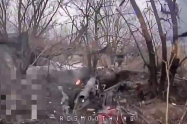 Операторы дронов уничтожили редкую легкую итальянскую легкую горную гаубицу