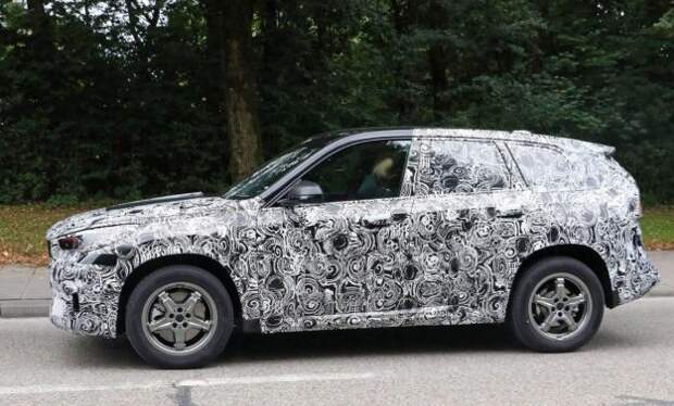 новые автомобили bmw x1 шпион 2021-02