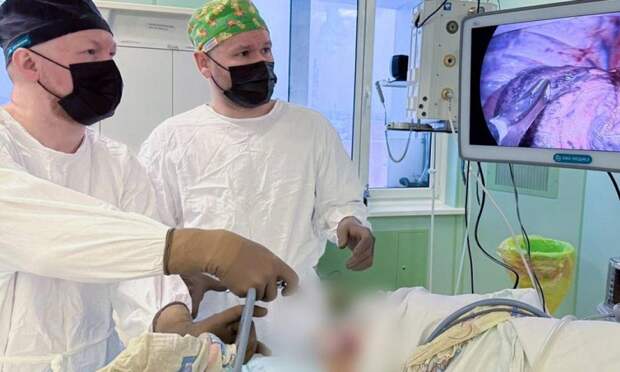 Архангельские хирурги провели уникальную операцию на лёгком