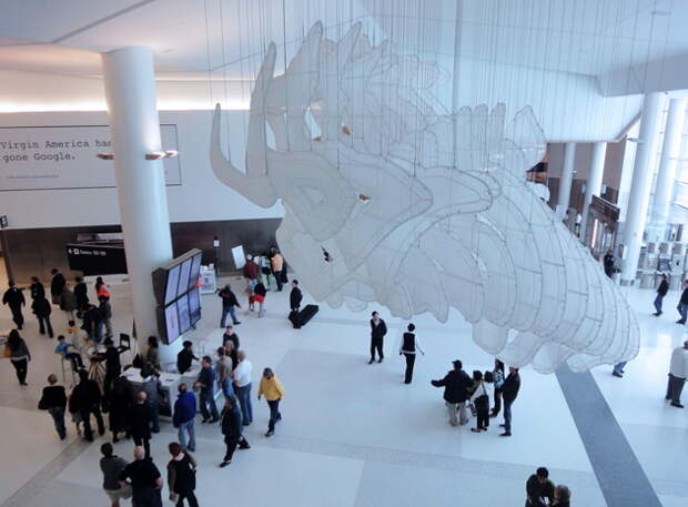 sfo terminal 2 Незрячие пассажиры и люди со слабым зрением получат больше независимости в перемещении