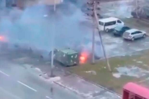 Местные жители сняли охоту российского дрона за техникой ВСУ в Краматорске