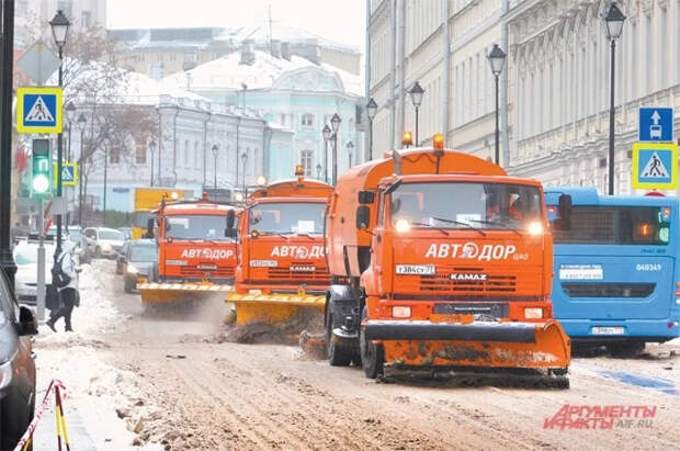 Михаил Леус: в Москве снег растает не раньше середины апреля