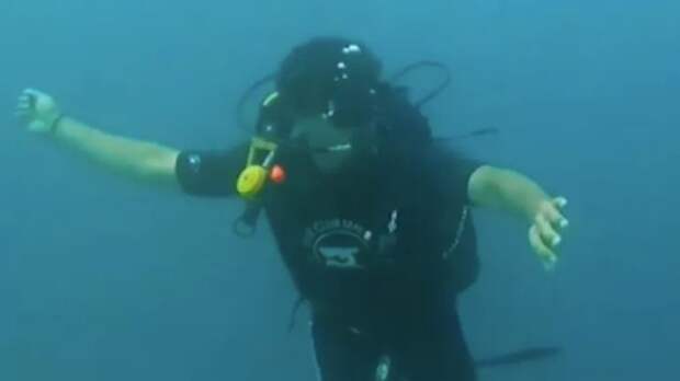 Neeraj Chopra enacts javelin throwing under water during scuba dive: Training has started
