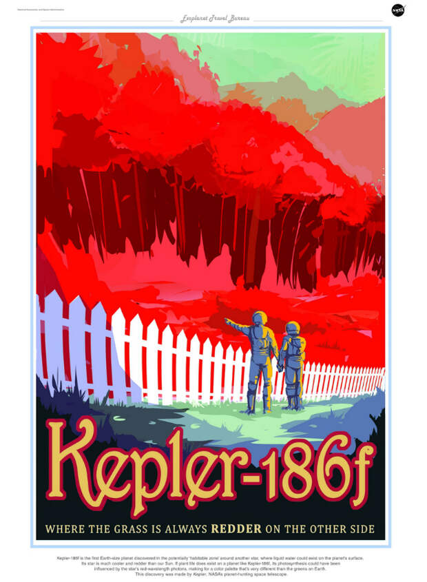 Kepler-186f : здесь трава всегда краснее на той стороне изгороди