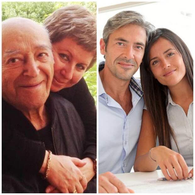 Жене 20 лет - мужу 45 или жене 60 - мужу 85 лет. Две большие разницы, как говорят в Одессе
