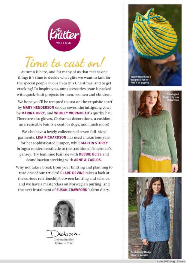 The Knitter No1 2015 - 紫苏 - 紫苏的博客