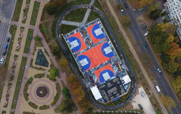 Центр уличного баскетбола, Тула