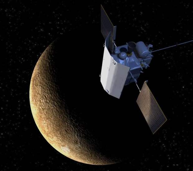 На Меркурий отправляется миссия BepiColombo для изучения тайн самой загадочной планеты загадки, исследования, космос, меркурий, мир, планета, планеты, ученые