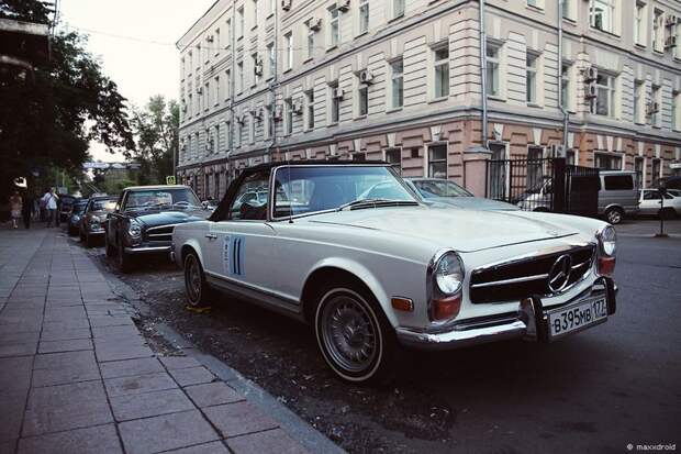 Mercedes-Benz Classic Day в Москве (57 фото)