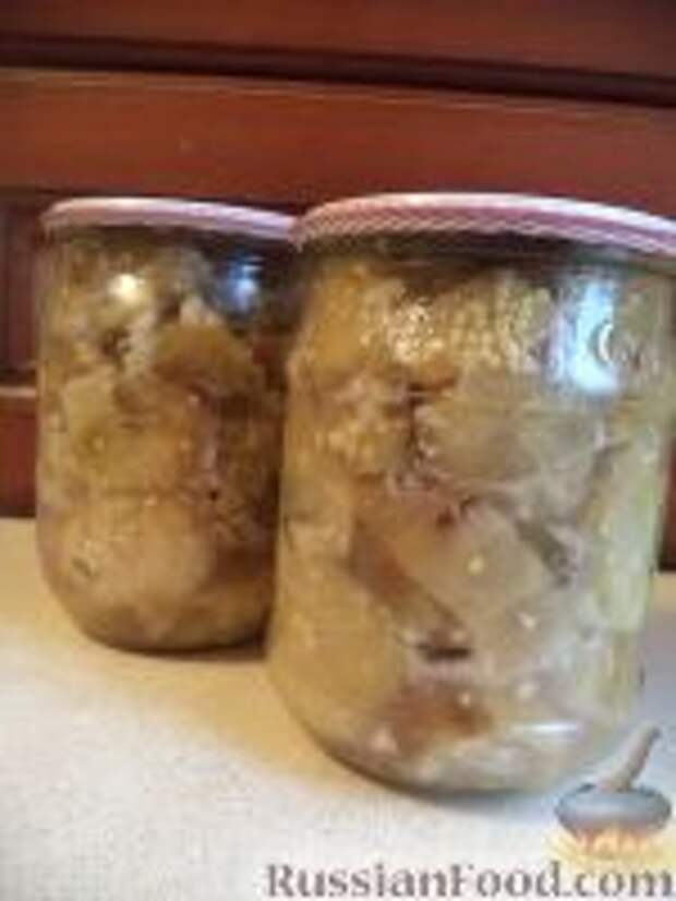 Фото к рецепту: Баклажаны консервированные Фото к рецепту: Баклажаны консервированные